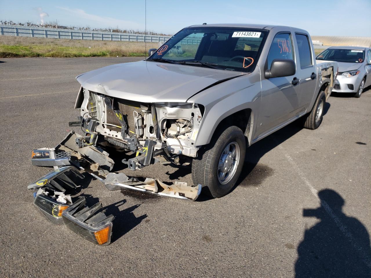 Photo 2 from auction – 2007 CHEVROLET COLORADO with VIN 1GCCS13E178151056