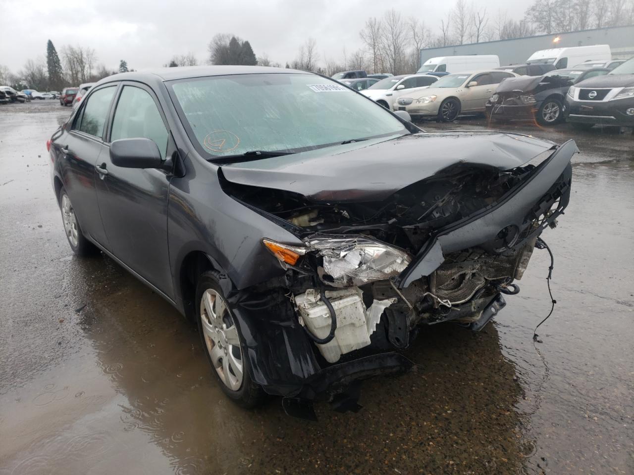 TOYOTA COROLLA BA 2012 with VIN 2T1BU4EEXCC807693 - Photo from auction