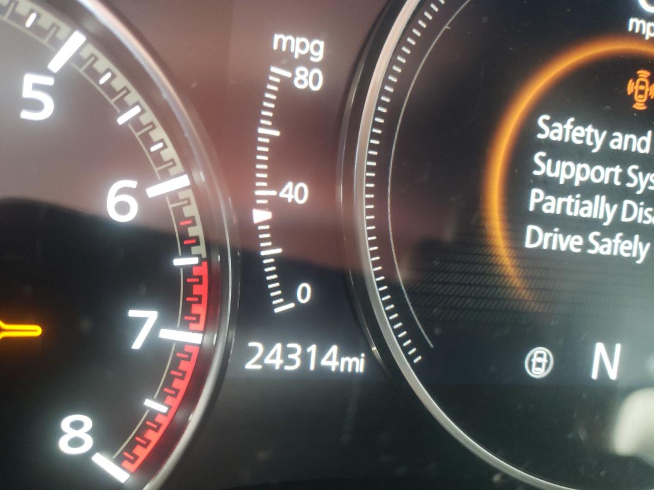 Photo 8 from auction – 2021 MAZDA 3 with VIN JM1BPAAL3M1309822