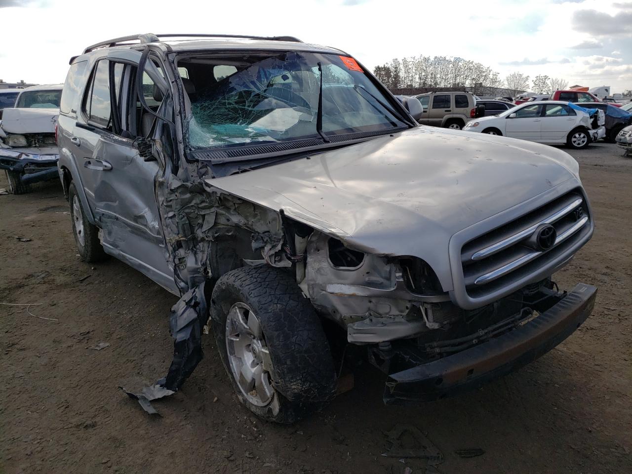 TOYOTA SEQUOIA LI 2002 with VIN 5TDZT38A12S106535 - Photo from auction