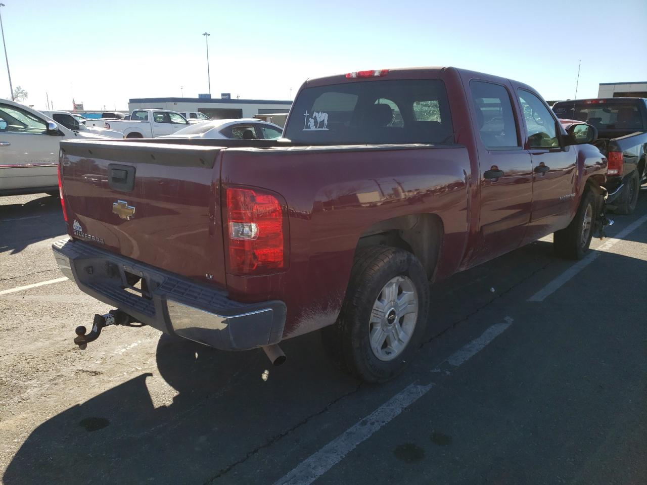 Photo 4 from auction – 2007 CHEVROLET SILVERADO with VIN 2GCEC13C171568703