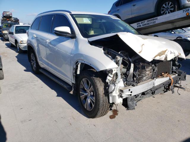 TOYOTA HIGHLANDER 2015 with VIN 5TDKKRFH0FS067823 - Photo from auction