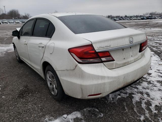 Photo 3 from auction – 2013 HONDA CIVIC LX with VIN 2HGFB2F42DH034969