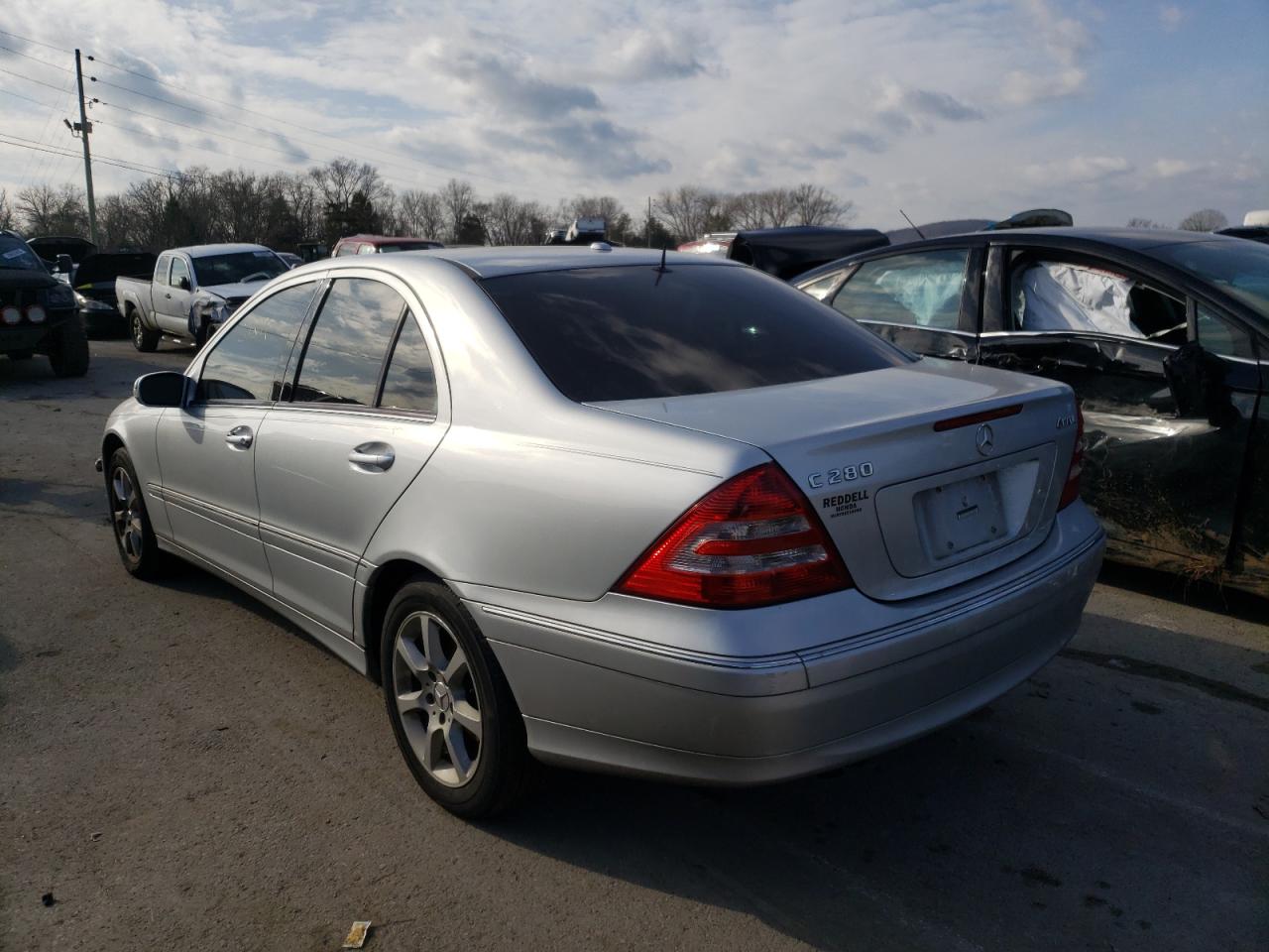 Photo 3 from auction – 2007 MERCEDES-BENZ C 280 4MAT with VIN WDBRF92H87F924902