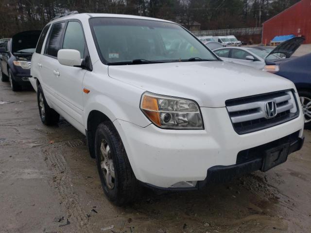 HONDA PILOT EX 2006 with VIN 2HKYF18656H556803 - Photo from auction