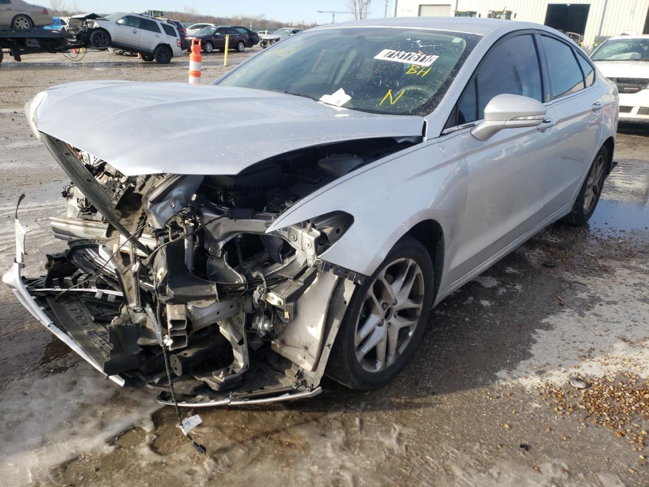 Photo 2 from auction – 2014 FORD FUSION SE with VIN 3FA6P0HD3ER121454