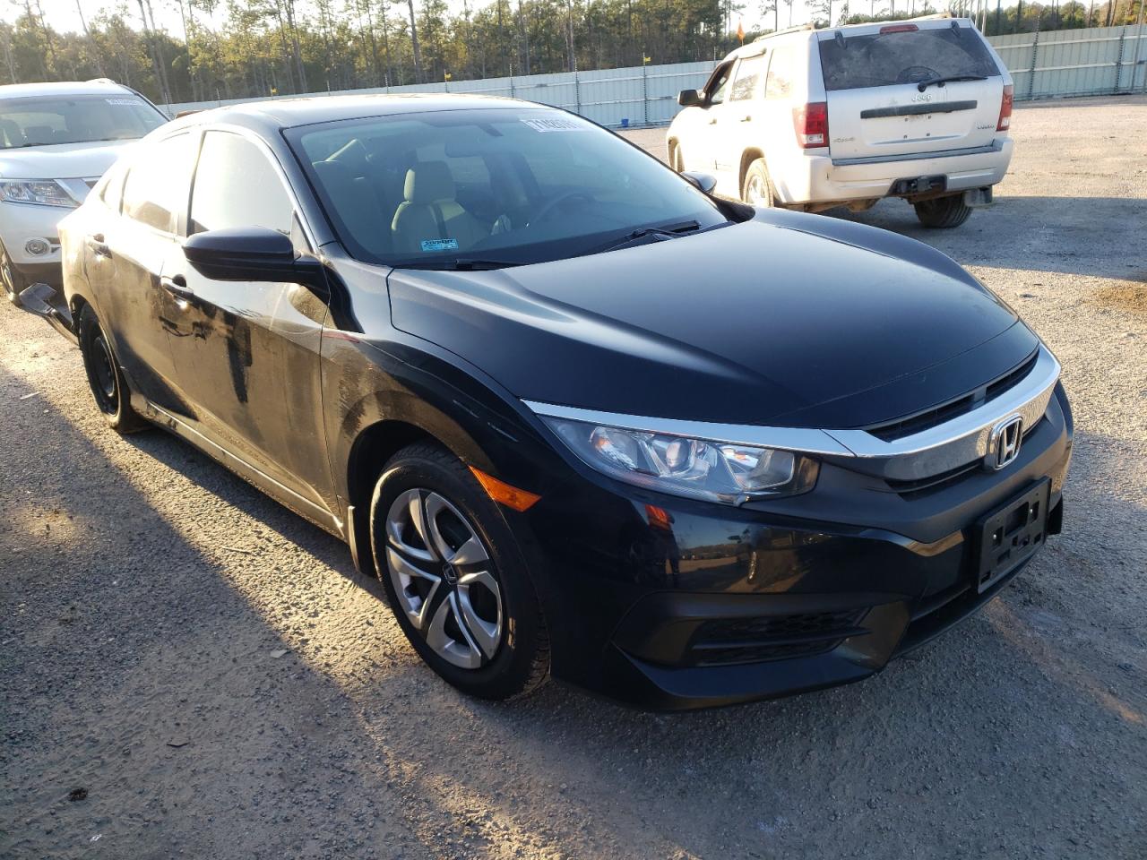 HONDA CIVIC LX 2016 with VIN 19XFC2F51GE044462 - Photo from auction