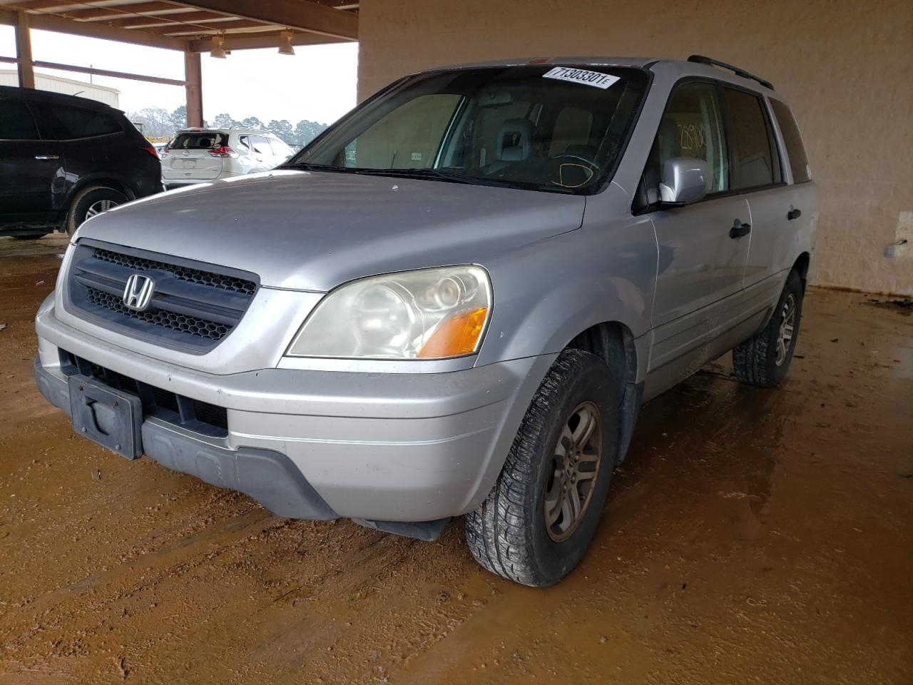 Photo 2 from auction – 2005 HONDA PILOT EXL with VIN 5FNYF18545B037262