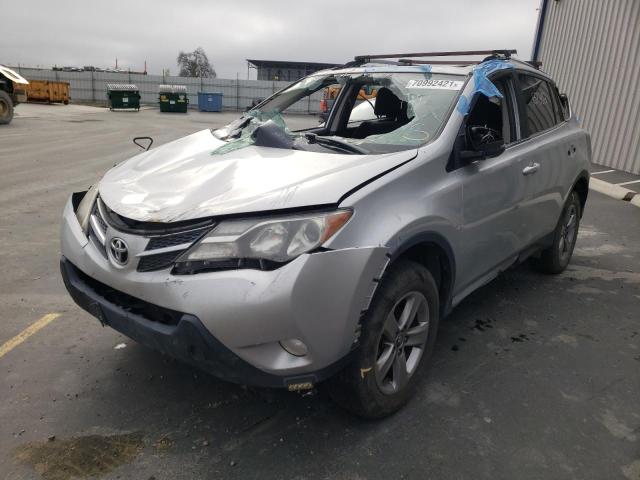 Photo 2 from auction – 2015 TOYOTA RAV4 XLE with VIN 2T3RFREV4FW343381