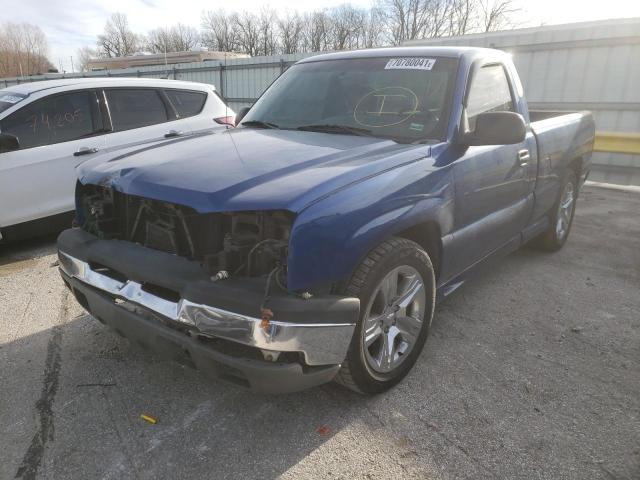 Photo 2 from auction – 2004 CHEVROLET SILVERADO with VIN 1GCEC14T44Z175943