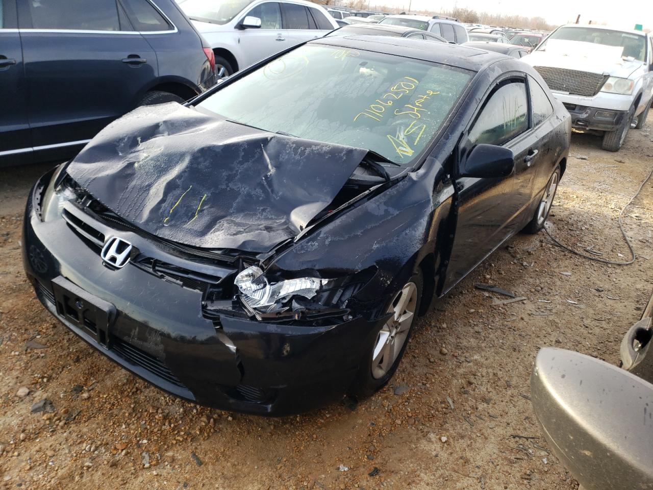 Photo 2 from auction – 2008 HONDA CIVIC EX with VIN 2HGFG12898H538770