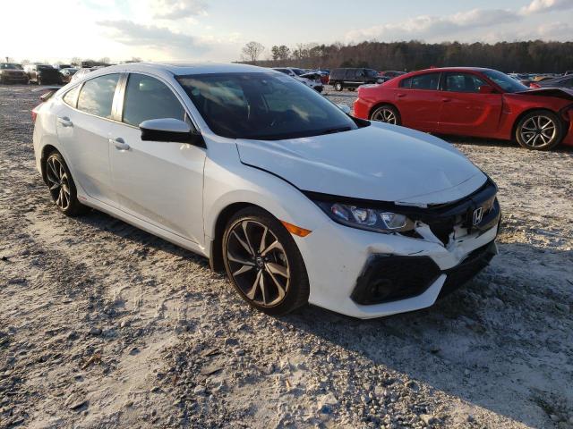 HONDA CIVIC SI 2018 with VIN 2HGFC1E50JH702829 - Photo from auction