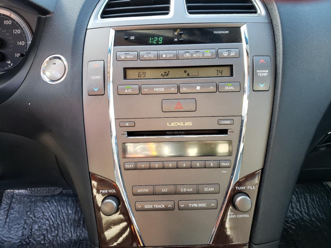 Photo 9 from auction – 2012 LEXUS ES 350 with VIN JTHBK1EG7C2499319