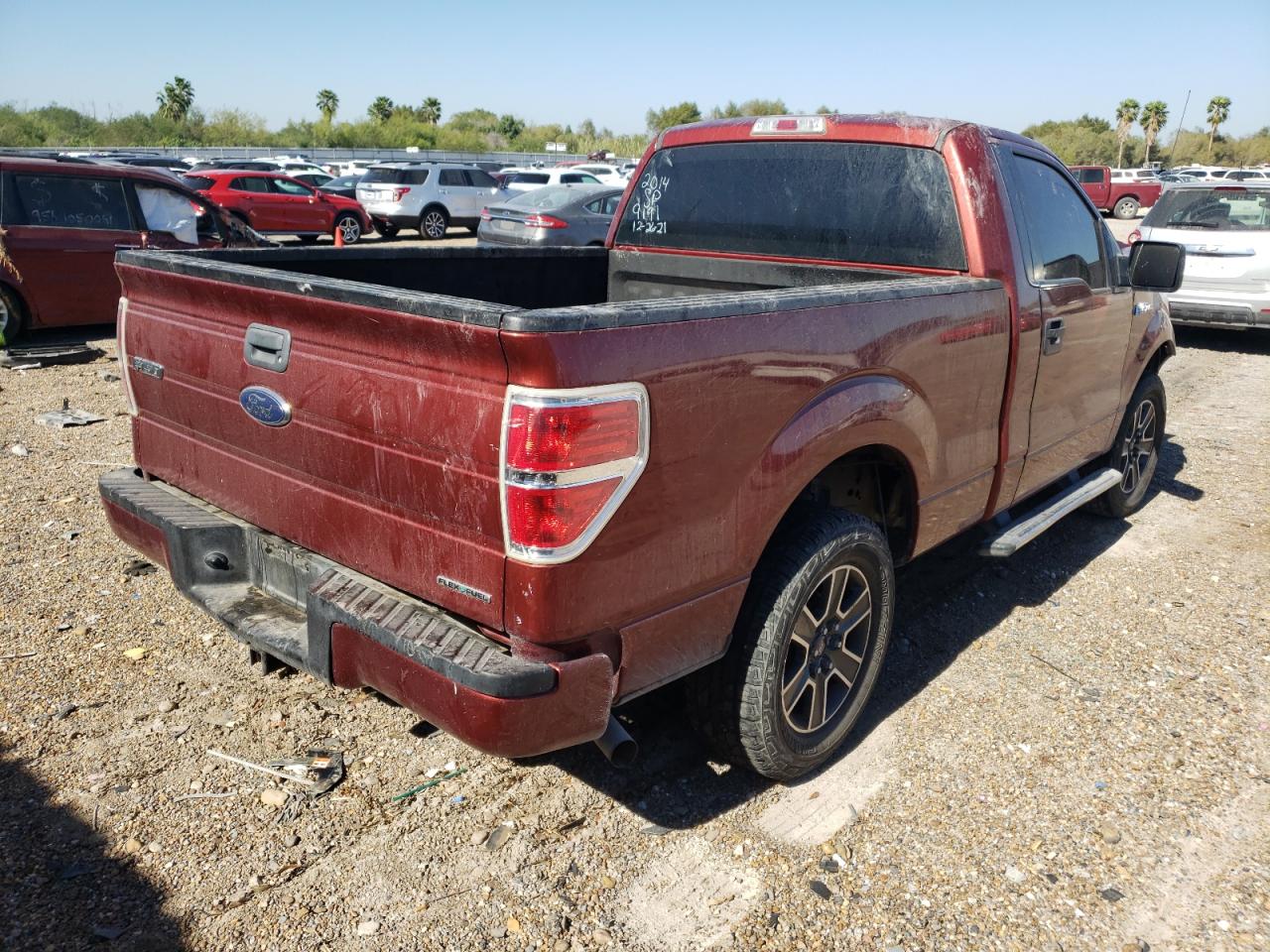 Photo 4 from auction – 2014 FORD F150 with VIN 1FTMF1CM9EKE89191