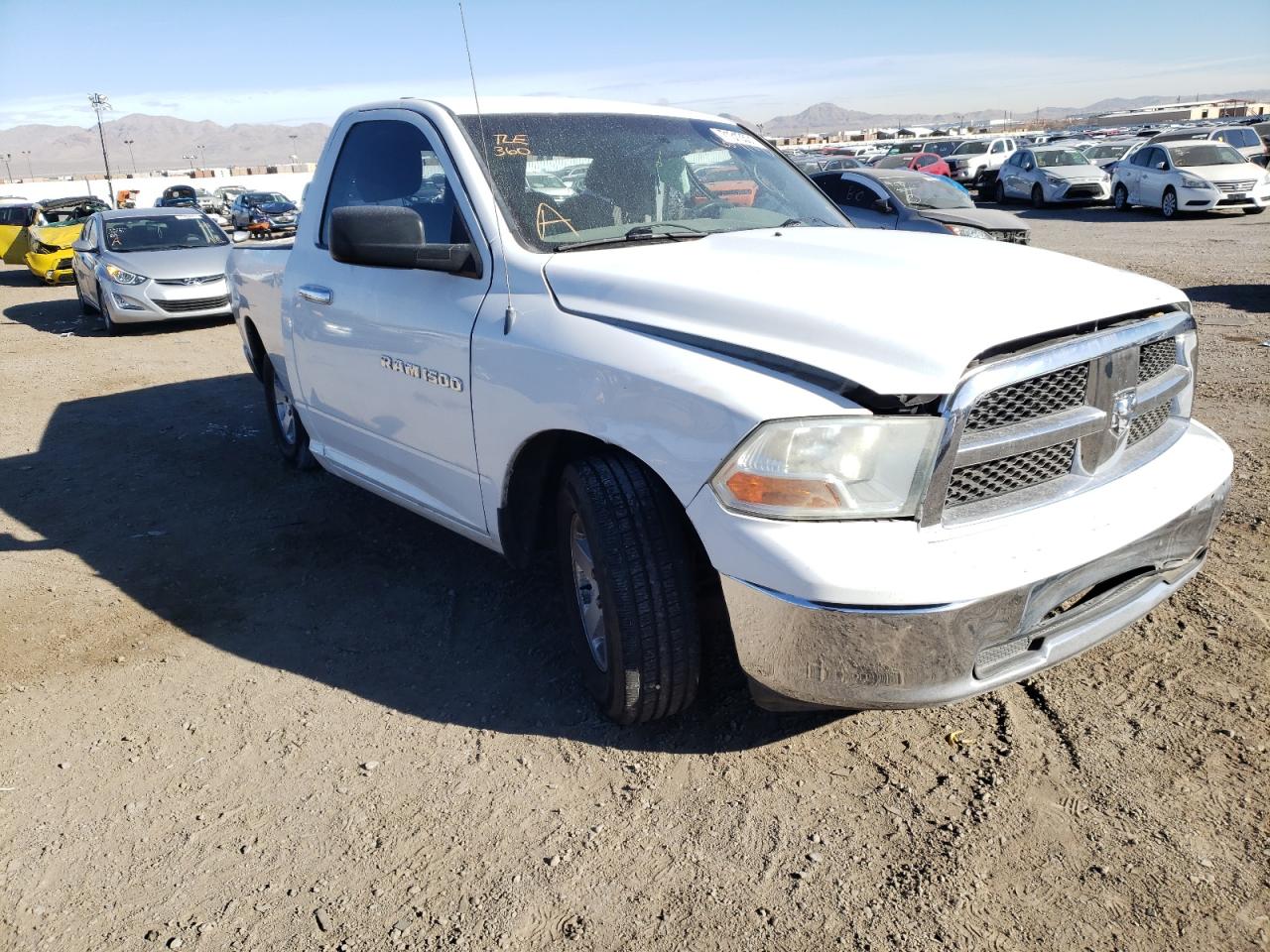 DODGE RAM 1500 S 2012 with VIN 3C6JD6EP3CG167462 - Photo from auction