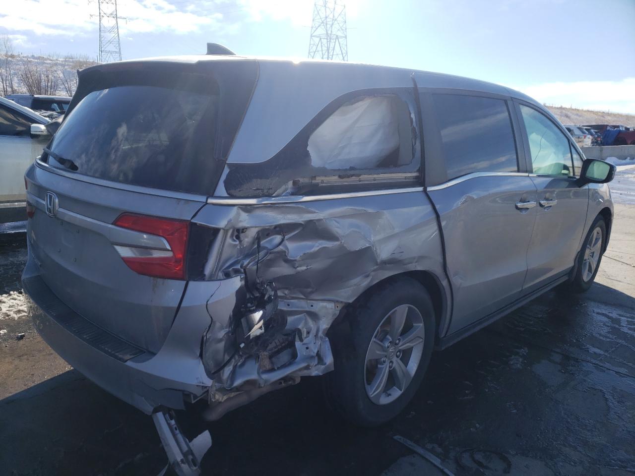 Photo 4 from auction – 2018 HONDA ODYSSEY EX with VIN 5FNRL6H57JB048504