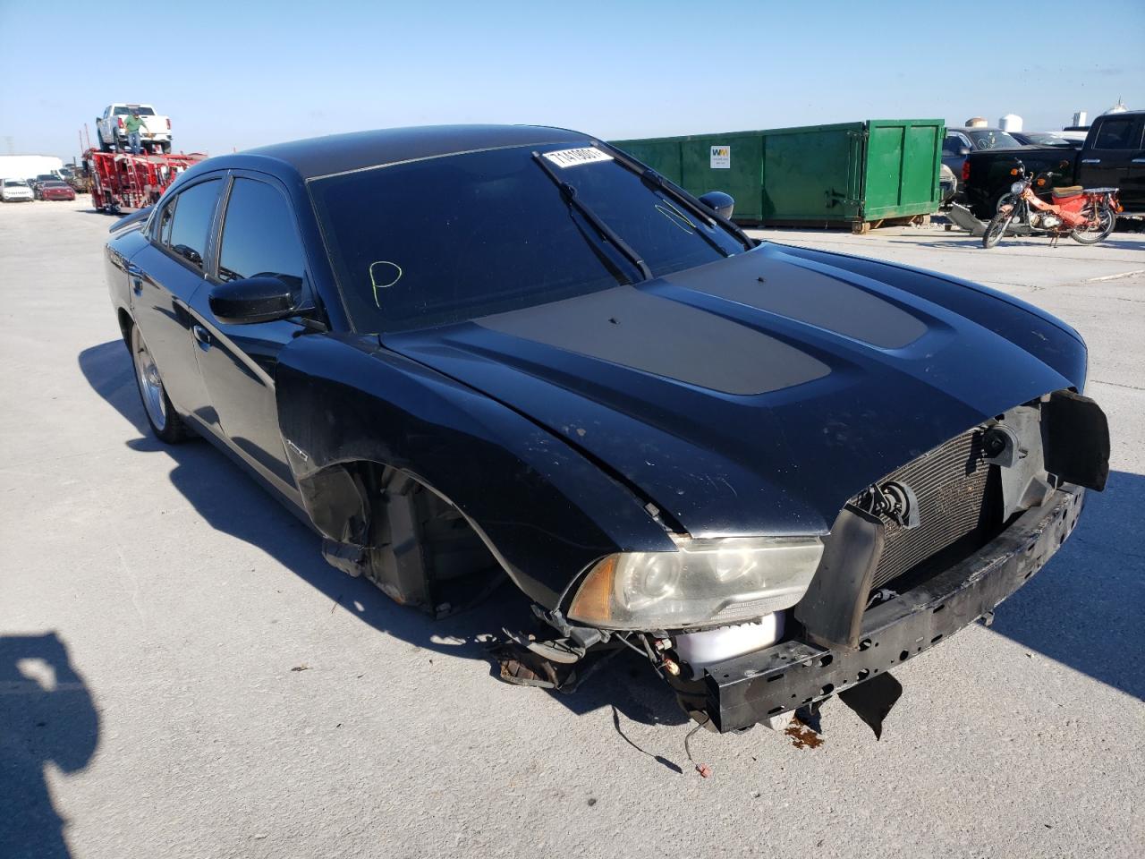 DODGE CHARGER R/ 2013 with VIN 2C3CDXCT0DH735230 - Photo from auction