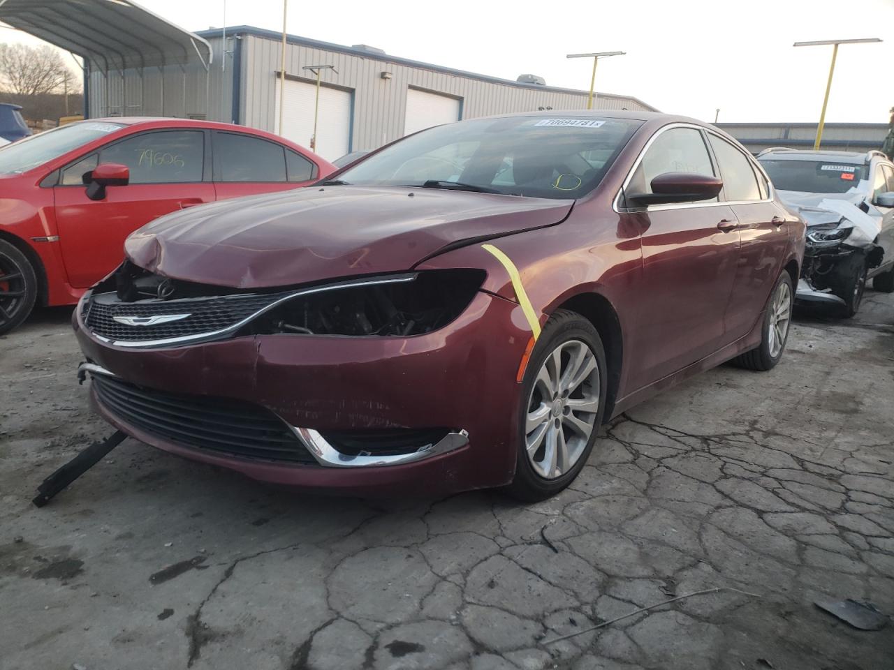 Photo 2 from auction – 2015 CHRYSLER 200 LIMITE with VIN 1C3CCCAB9FN741219