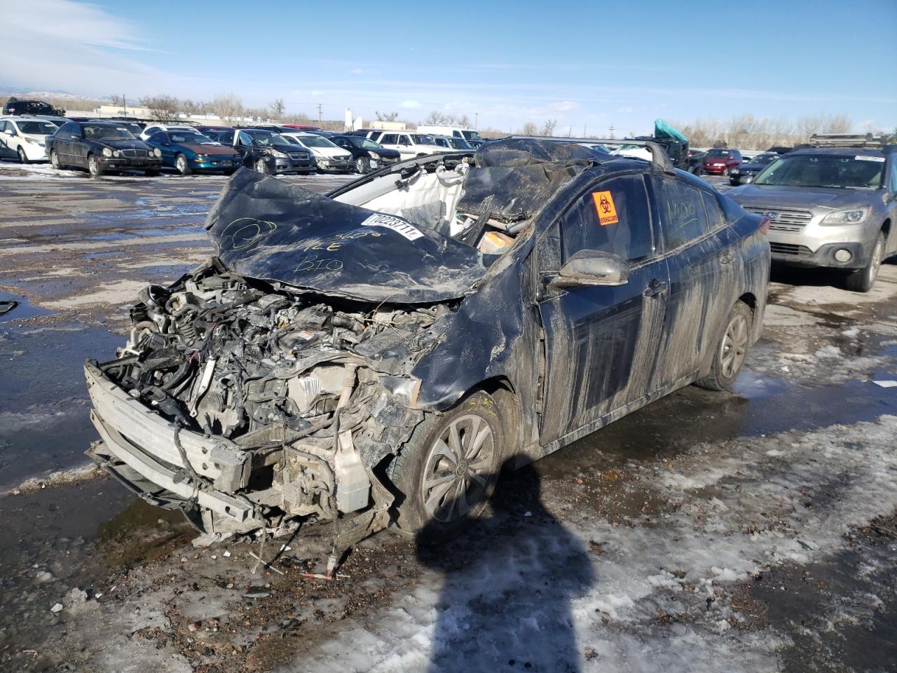 Photo 2 from auction – 2019 TOYOTA PRIUS PRIM with VIN JTDKARFP4K3107844