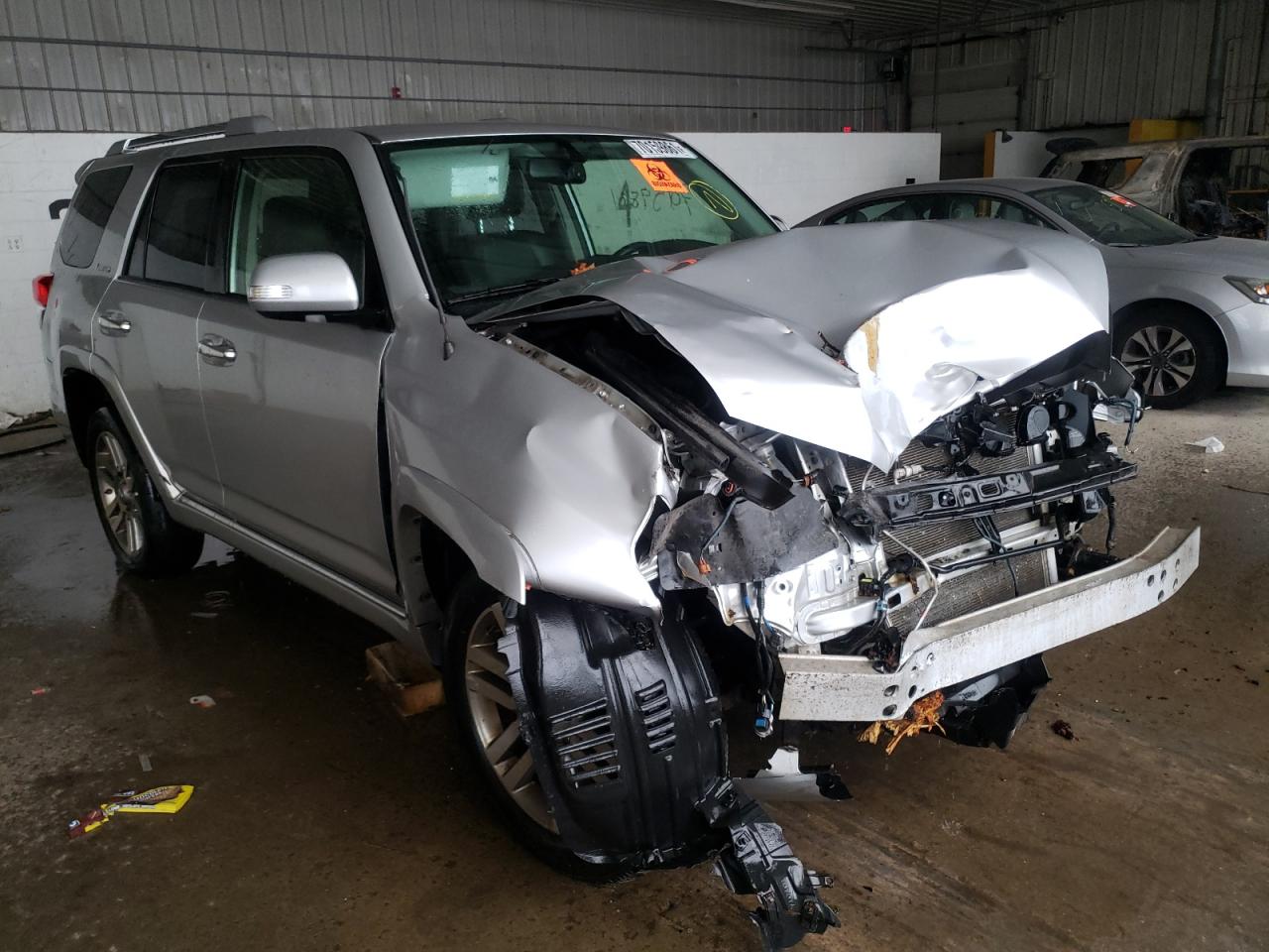 TOYOTA 4RUNNER SR 2012 with VIN JTEBU5JR8C5089679 - Photo from auction