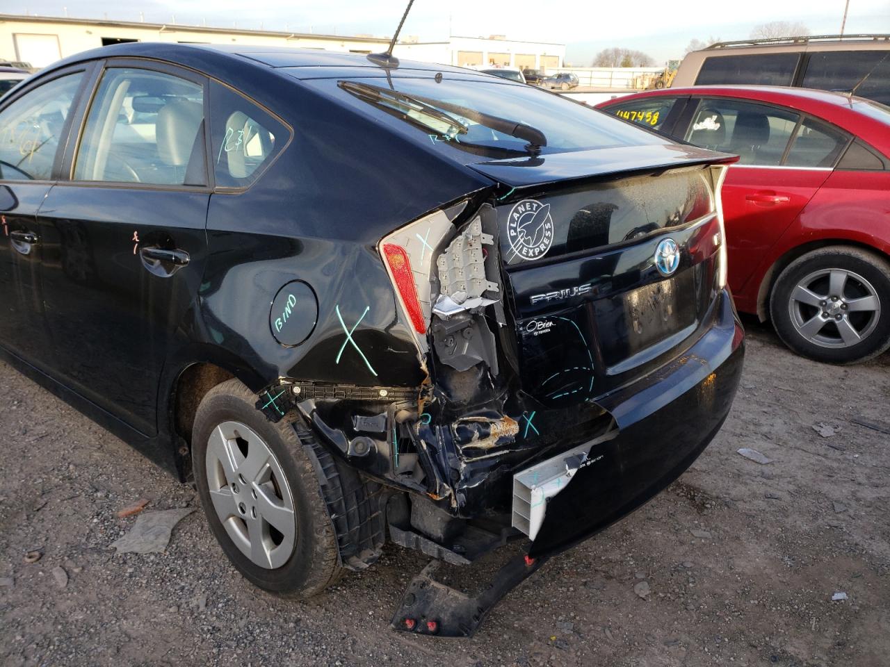 Photo 9 from auction – 2010 TOYOTA PRIUS with VIN JTDKN3DU7A0046080