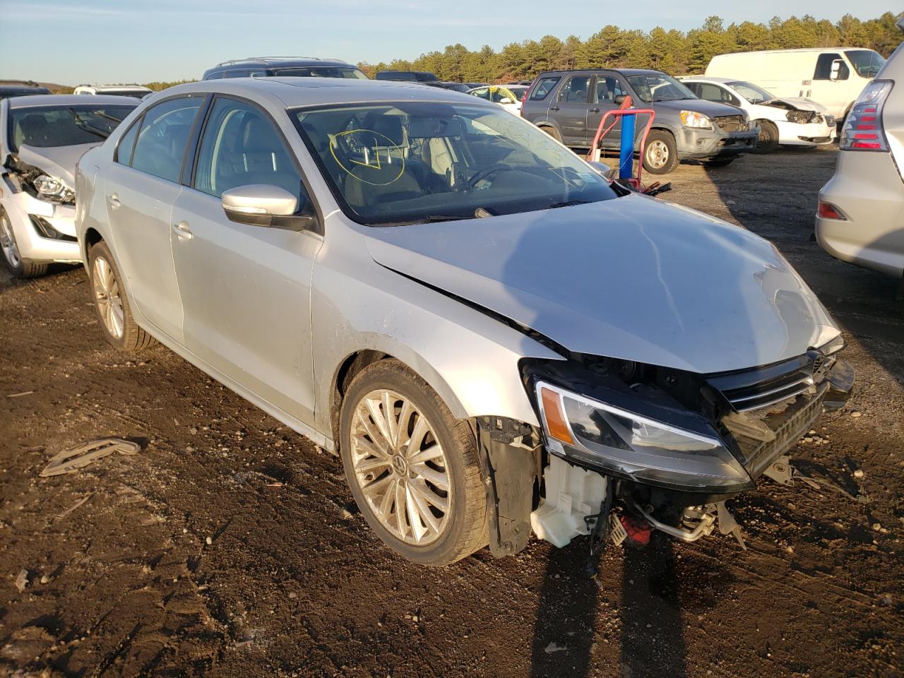 Photo 1 from auction – 2012 VOLKSWAGEN JETTA SEL with VIN 3VWLP7AJ5CM415564
