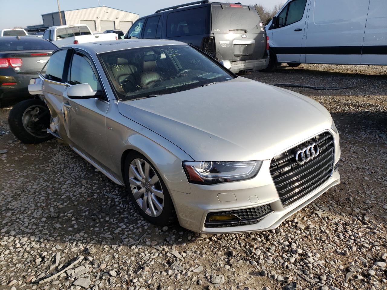 AUDI A4 PREMIUM 2015 with VIN WAUBFAFL2FN019897 - Photo from auction