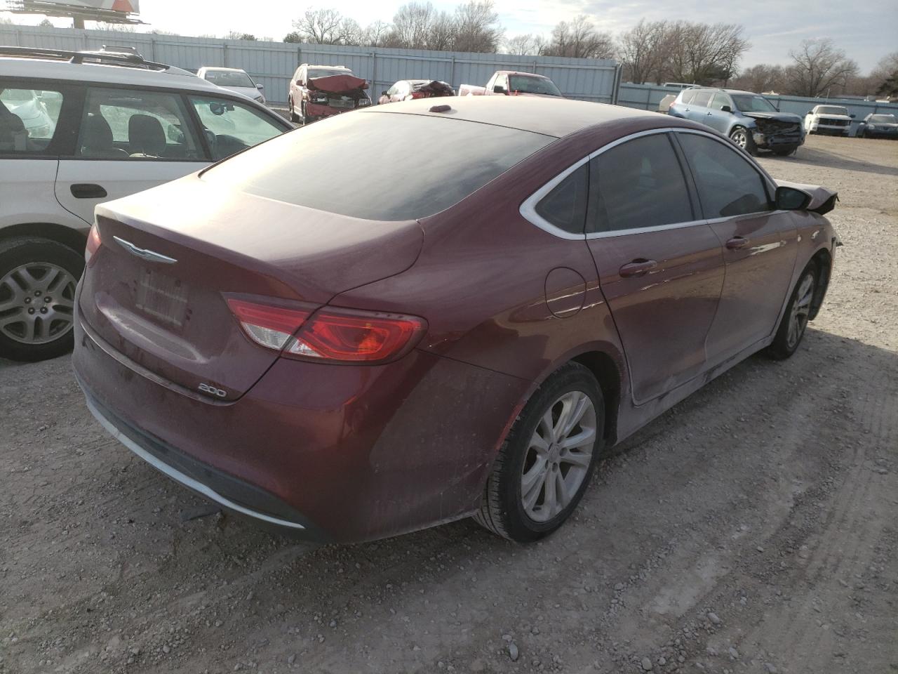 Фото 4 с аукциона – 2015 CHRYSLER 200 LIMITE с VIN 1C3CCCAB8FN649163