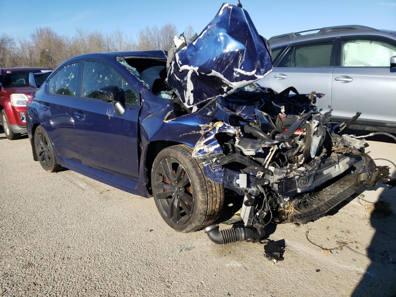 SUBARU WRX PREMIU 2017 with VIN JF1VA1E64H9838776 - Photo from auction