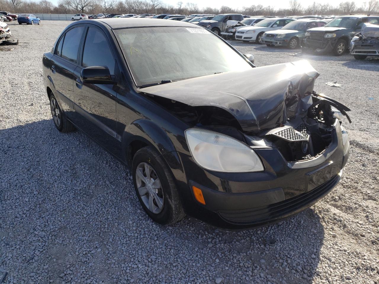 KIA RIO 2006 with VIN KNADE123166127679 - Photo from auction