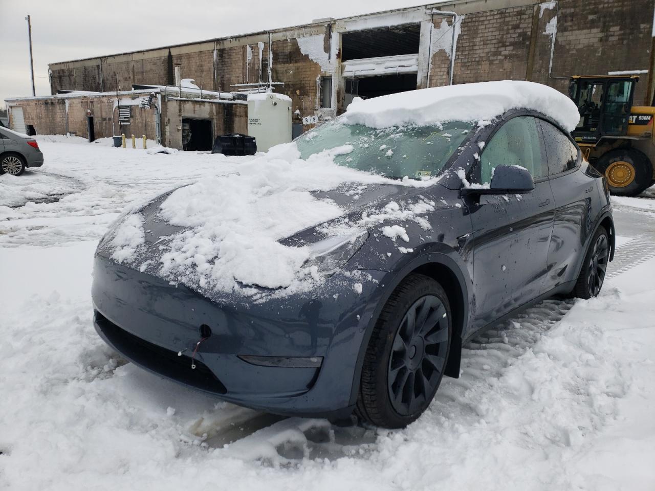 Photo 2 from auction – 2021 TESLA MODEL Y with VIN 5YJYGDEE6MF244138