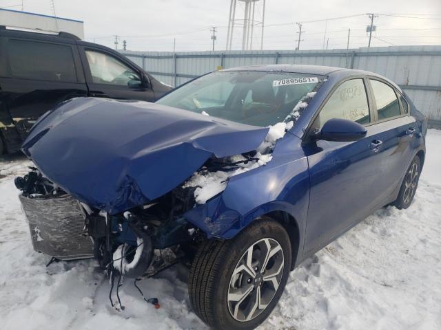 Photo 2 from auction – 2021 KIA FORTE FE with VIN 3KPF24AD4ME344053