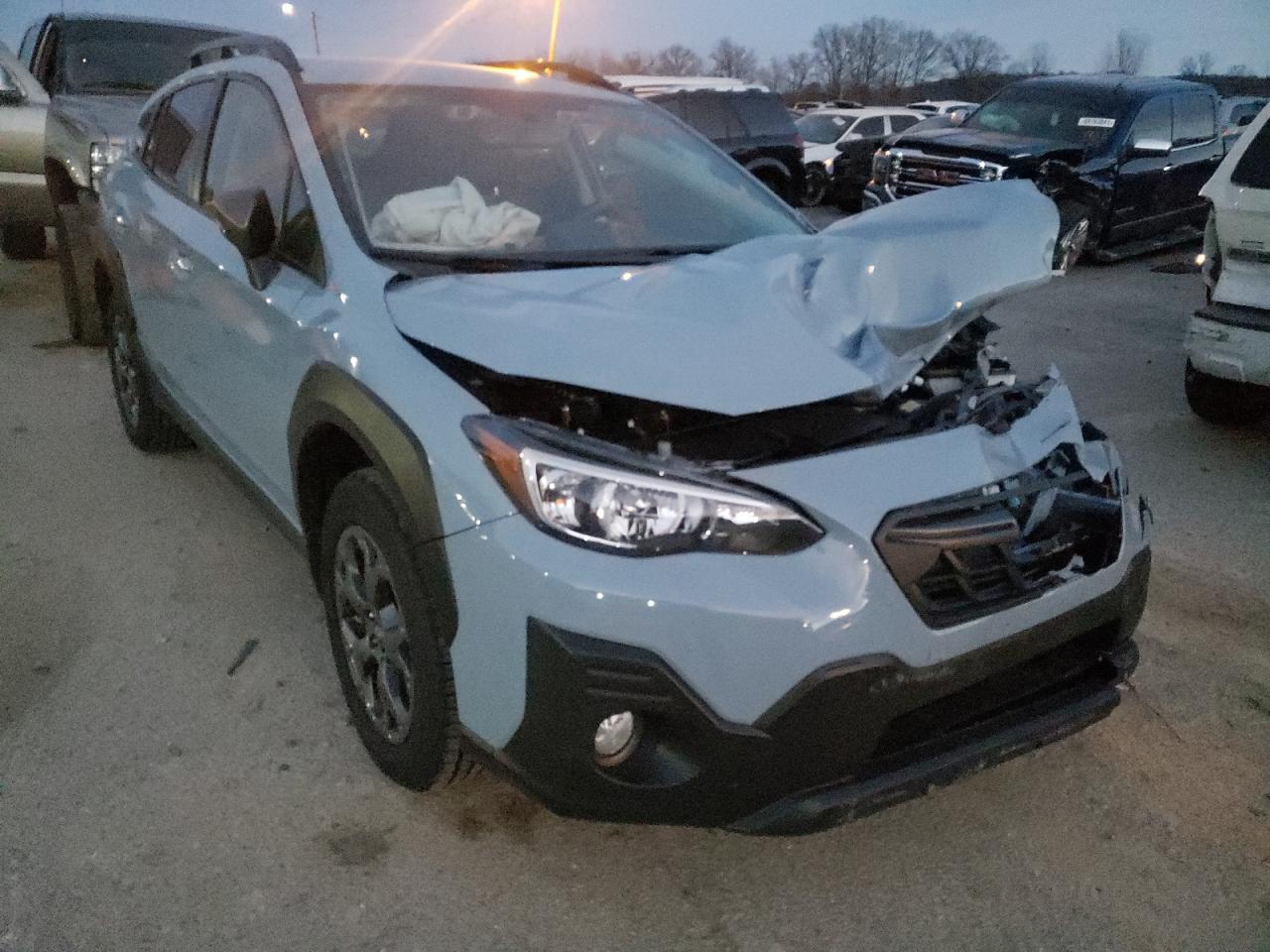 SUBARU CROSSTREK 2021 with VIN JF2GTHRC2MH346593 - Photo from auction