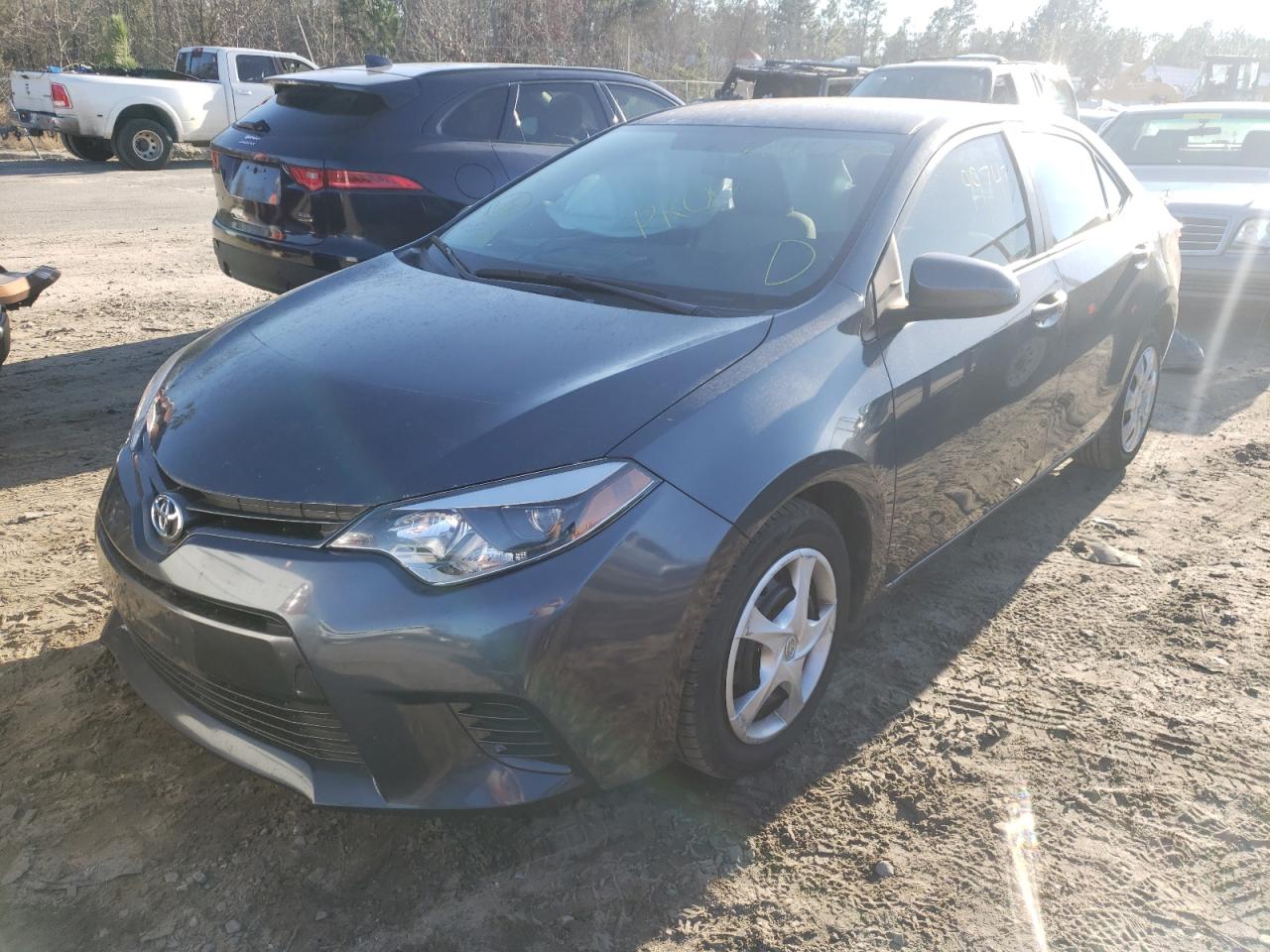 Photo 2 from auction – 2015 TOYOTA COROLLA L with VIN 2T1BURHE3FC481183