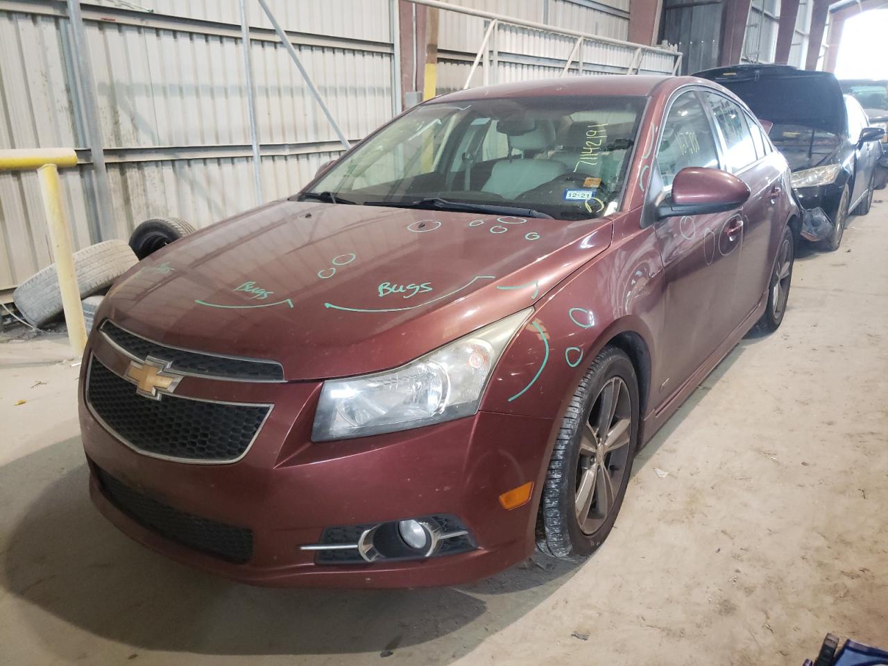 Photo 2 from auction – 2012 CHEVROLET CRUZE LT with VIN 1G1PG5SCXC7280951
