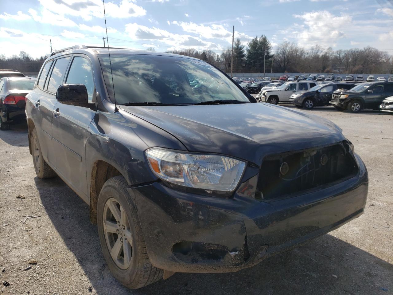 TOYOTA HIGHLANDER 2010 with VIN 5TDBK3EH0AS003689 - Photo from auction
