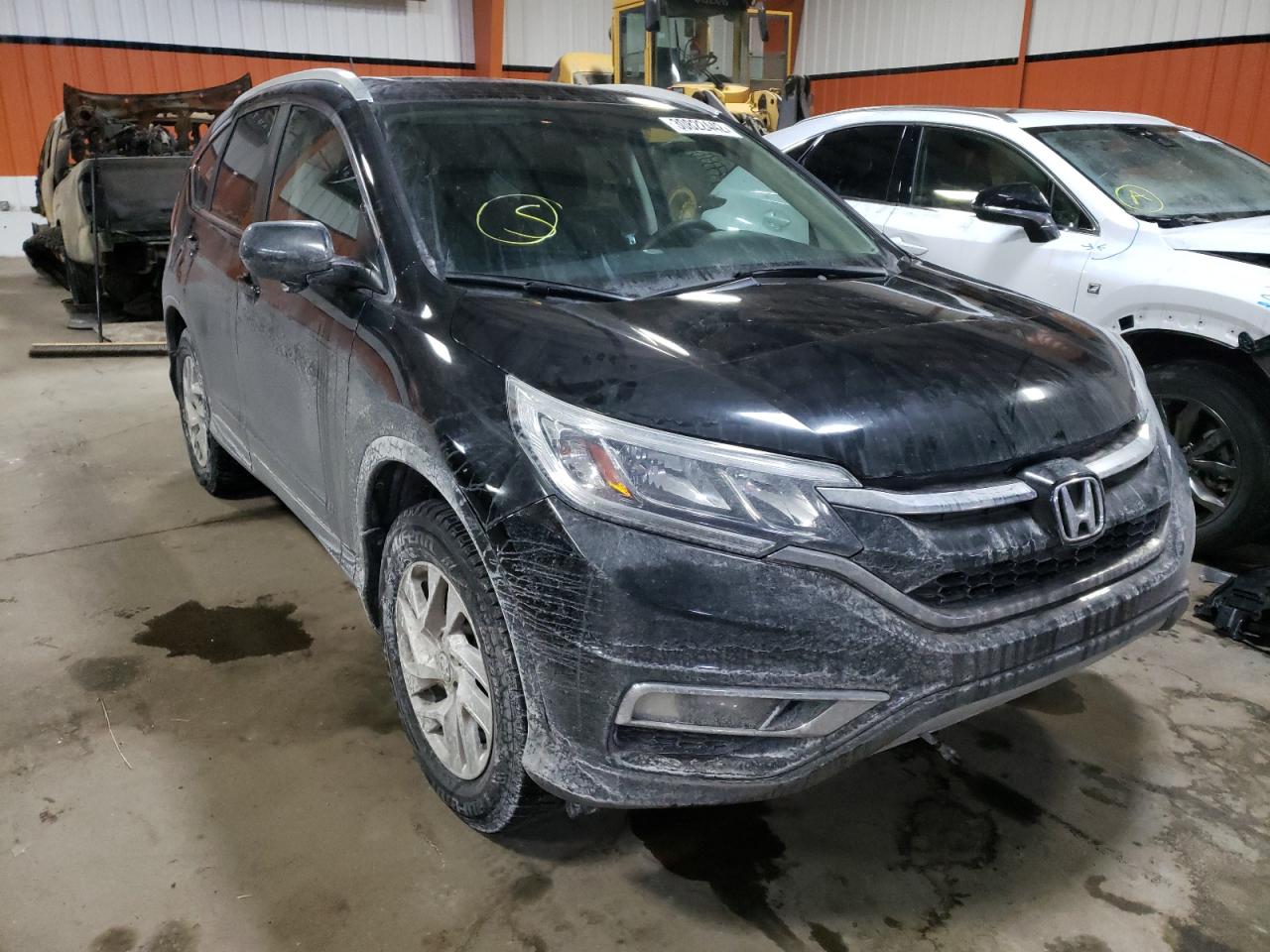 HONDA CR-V EX 2015 with VIN 2HKRM4H55FH122075 - Photo from auction