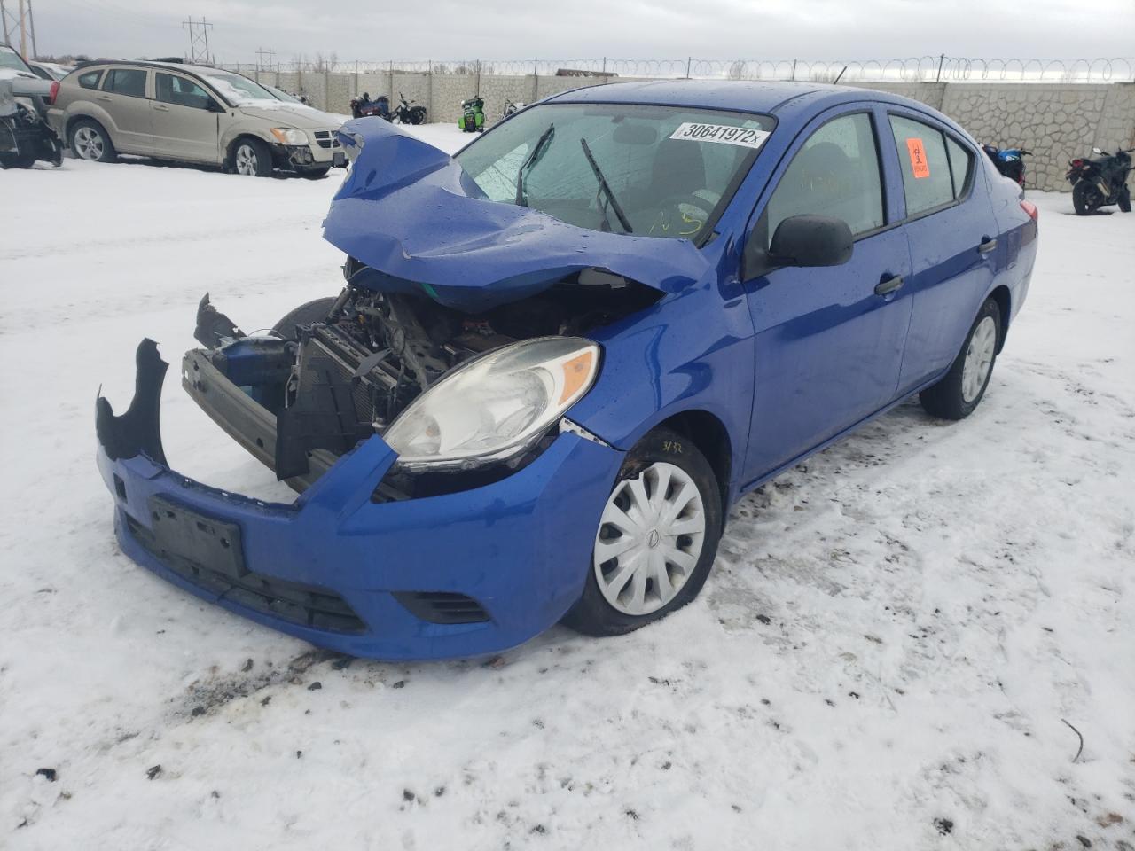 Photo 2 from auction – 2012 NISSAN VERSA S with VIN 3N1CN7AP6CL931129