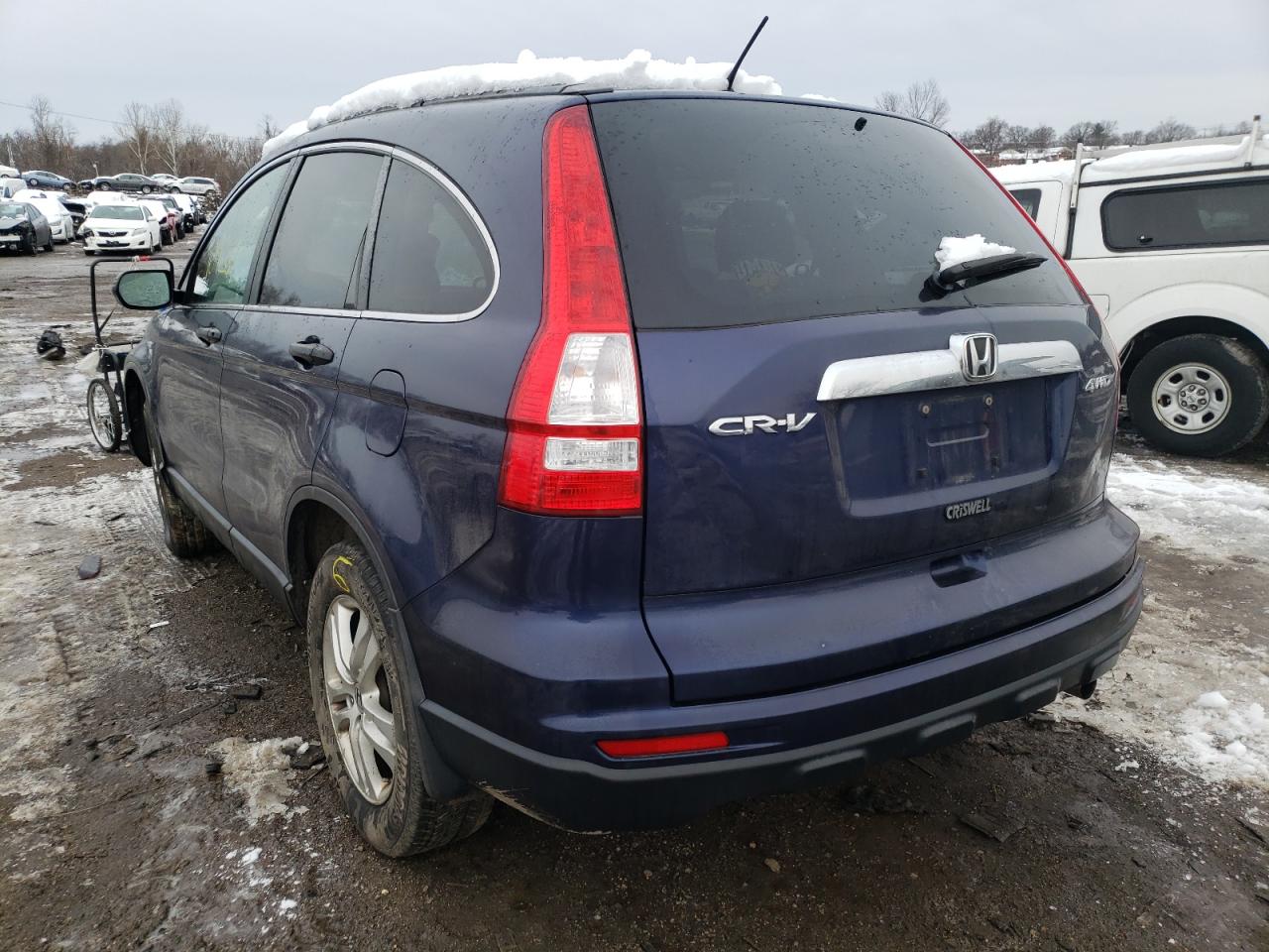 Photo 3 from auction – 2011 HONDA CR-V EX with VIN 5J6RE4H55BL097501