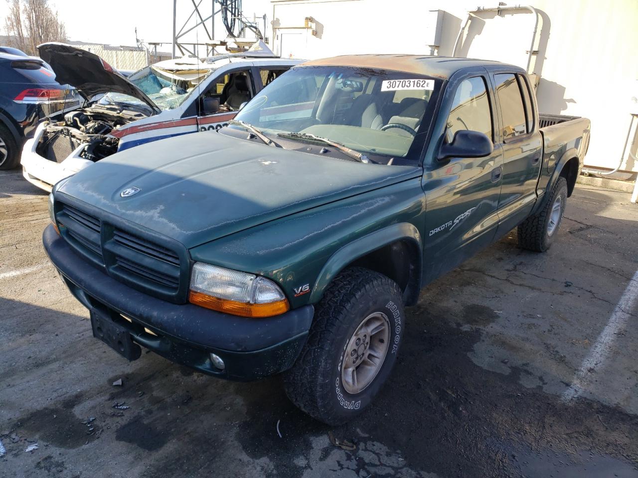 Photo 2 from auction – 2000 DODGE DAKOTA with VIN 1B7GG2AX6YS781916