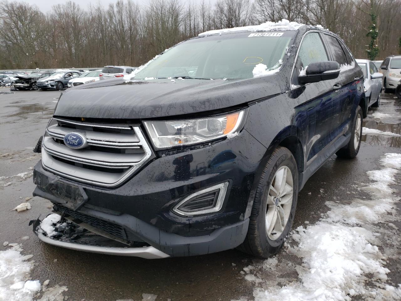 Photo 2 from auction – 2017 FORD EDGE SEL with VIN 2FMPK4J91HBB77515