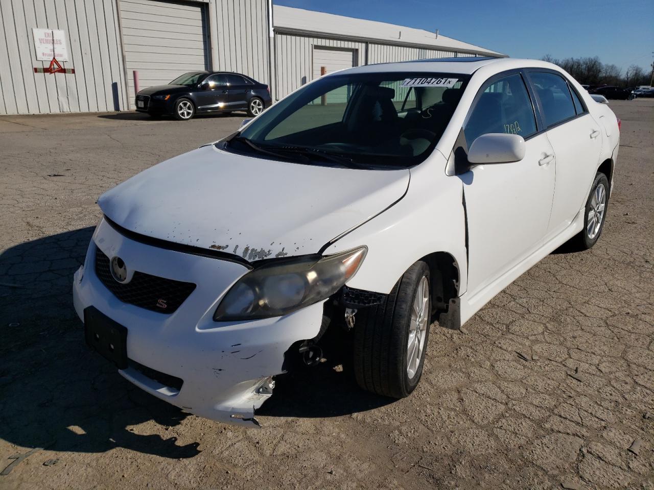 Photo 2 from auction – 2010 TOYOTA COROLLA BA with VIN 1NXBU4EE2AZ276601