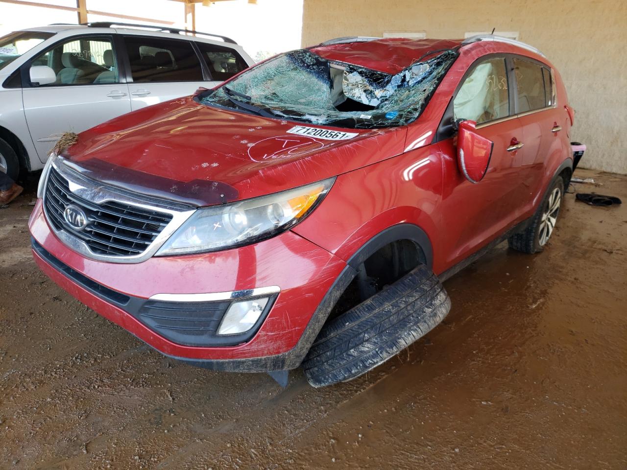 Photo 2 from auction – 2012 KIA SPORTAGE E with VIN KNDPC3A25C7174519