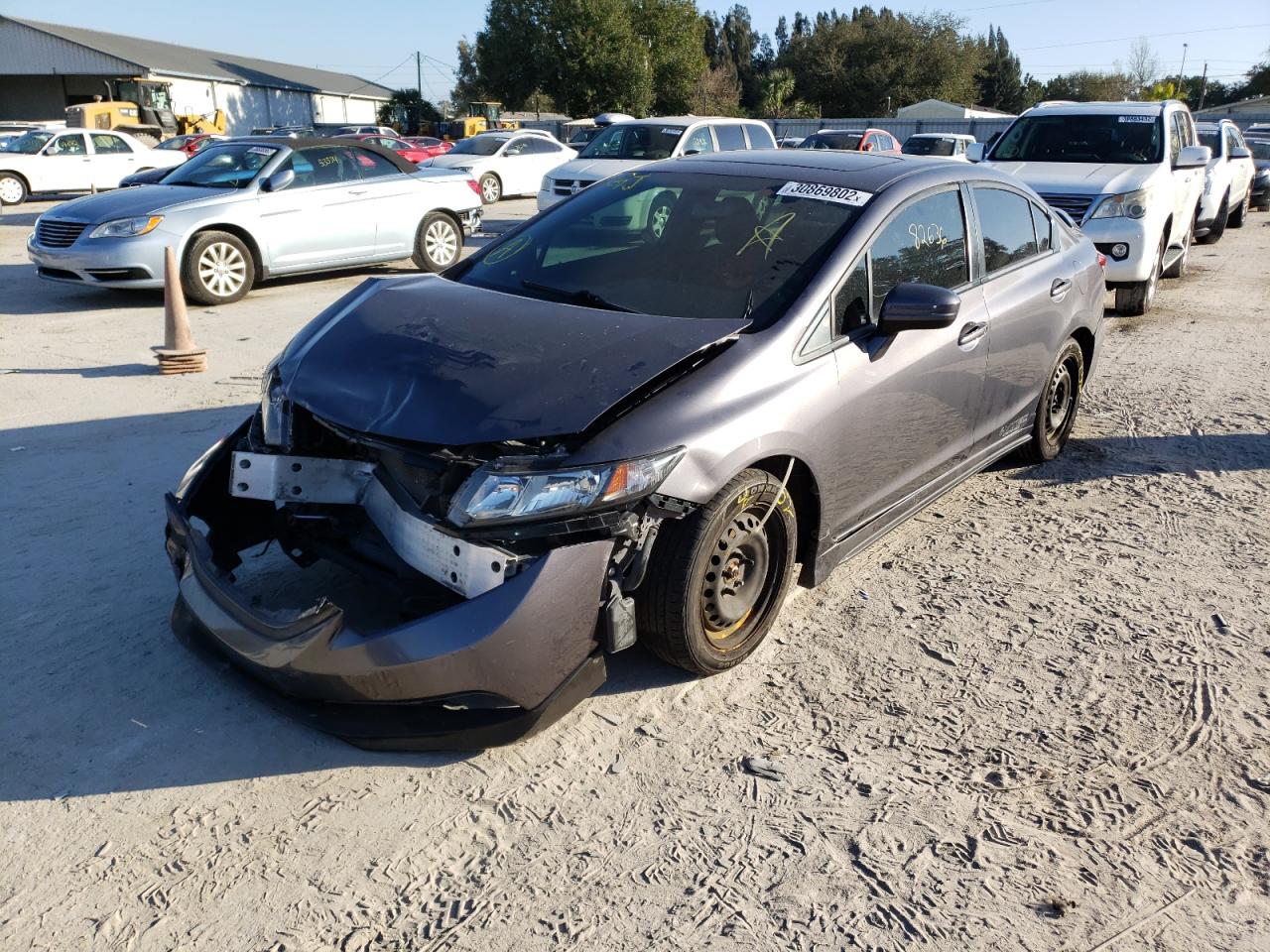 Photo 2 from auction – 2014 HONDA CIVIC SI with VIN 2HGFB6E59EH704858