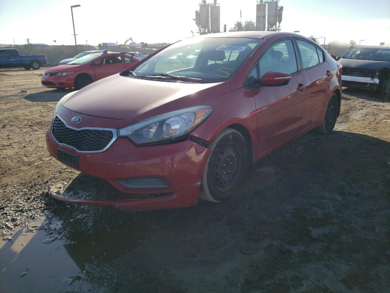 Photo 2 from auction – 2015 KIA FORTE LX with VIN KNAFX4A62F5334491