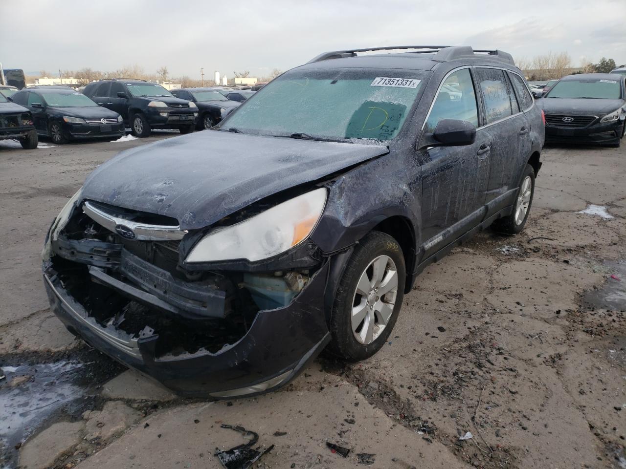Photo 2 from auction – 2010 SUBARU OUTBACK 2. with VIN 4S4BRCGC9A3326052