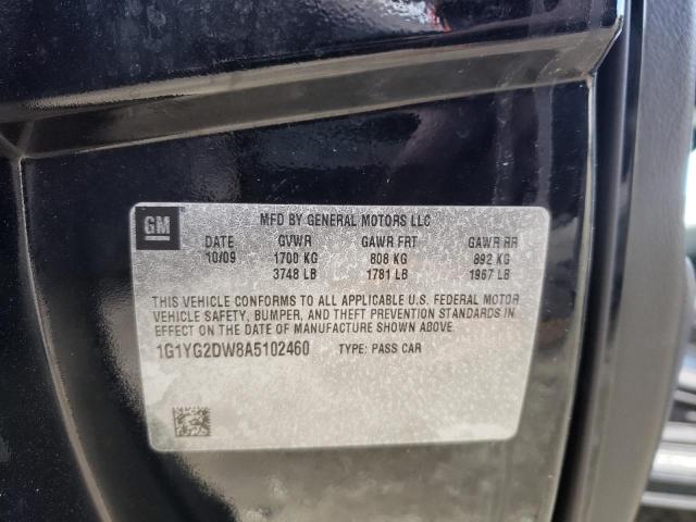 Photo 10 from auction – 2010 CHEVROLET CORVETTE with VIN 1G1YG2DW8A5102460