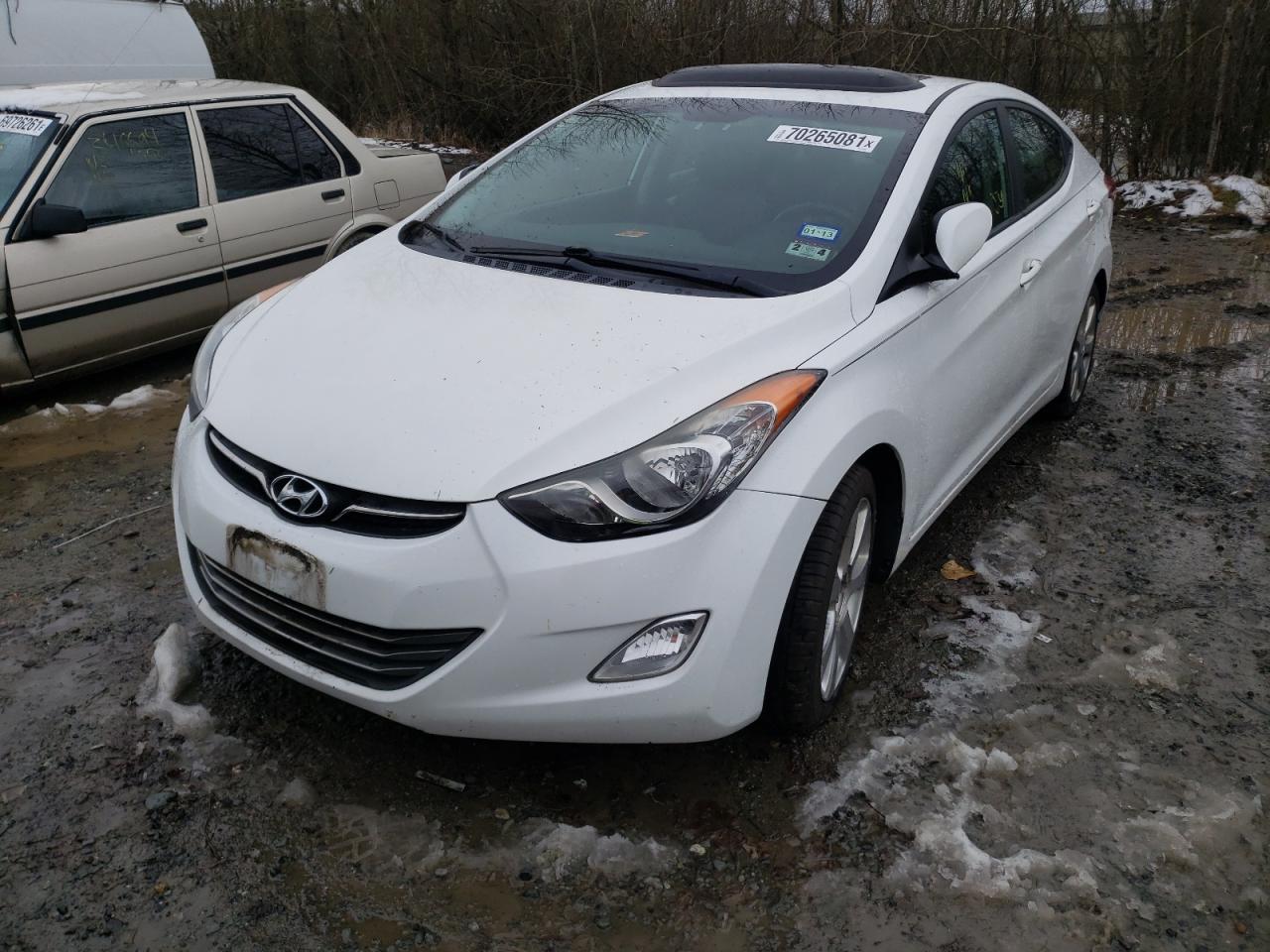 Photo 2 from auction – 2012 HYUNDAI ELANTRA GL with VIN 5NPDH4AE3CH137890
