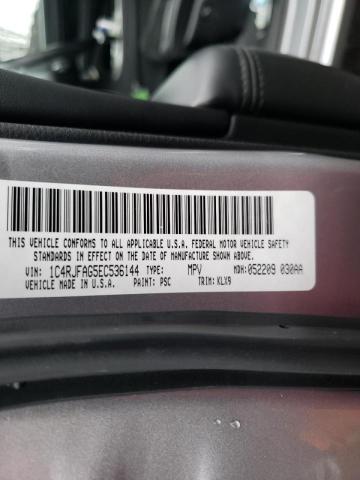 Photo 10 from auction – 2014 JEEP GRAND CHER with VIN 1C4RJFAG5EC536144