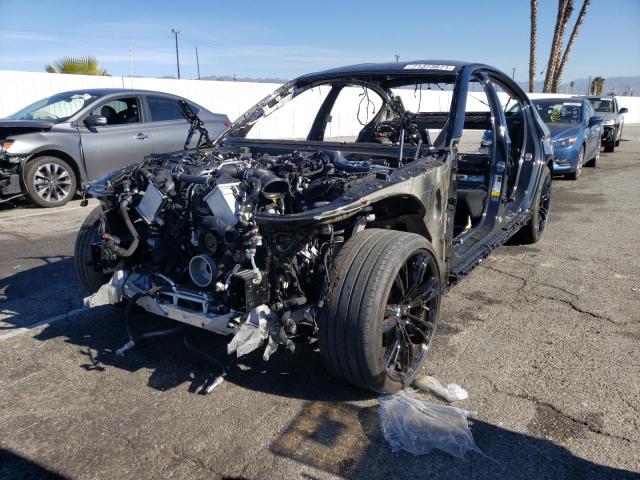 Photo 2 from auction – 2021 BMW M5 with VIN WBS83CH01MCF17811